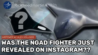 America's new STEALTH FIGHTER revealed on INSTAGRAM?