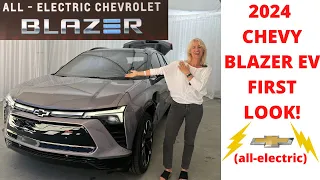 First Look: 2024 Blazer EV Review All-Electric, All-American, All Good! 🇺🇸❤️⚡️ Starts @$44k