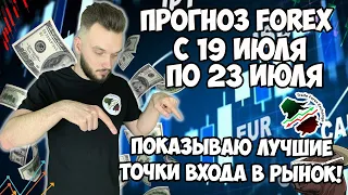 Прогноз FOREX с 19 по 23 июля