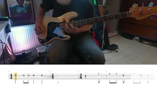 Ghost - Here Comes The Sun - Bass Cover (with tab!)