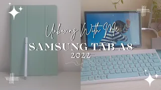 Unboxing☘️ #3 | Samsung Galaxy Tab A8 2022 + Accessories [ Indonesia ]