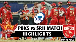 IPL 2021 Punjab Kings vs Sunrisers Hyderabad Highlights l IPL 2021 l SRH vs PBKS 37 Match Highlights