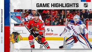 Rangers @ Blackhawks 12/7/21 | NHL Highlights