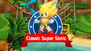 Sonic Dash - Classic Super Sonic New Character Unlocked Superstars Event - All Characters unlocked