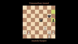 Anatoly Karpov Vs Viswanathan Anand • Ch World FIDE (final) • Lausanne (Switzerland), 1998