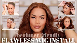 beginner friendly flawless wig install ft hairvivi  | arnellarmon