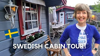 Swedish Cabin Tour: speed declutter tips from our tiny, cozy haven! 🇸🇪🏡