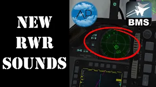 Falcon BMS 4.37.2 | NEW F-16 RWR Sounds Active Radar Missile Sounds