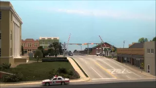 BNSF freights through Livingston