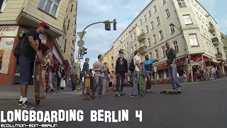 Longboard Skate Tour Berlin "Cruising & Carving the City 4" (Longboarding GoPro HD)