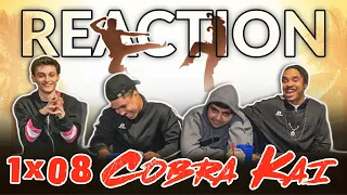 Cobra Kai | Episode 8: “Molting” REACTION!!