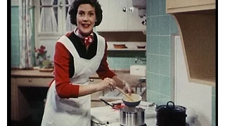 Dr. Oetker Werbefilm "Wenn mans eilig hat" mit Frau Renate 1954