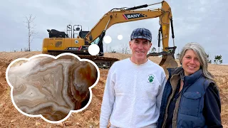 Awesome Summerville Agate at Patty Quarry in Georgia