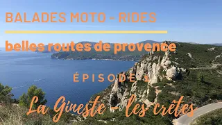 balade moto - belles routes de Provence - épisode 1