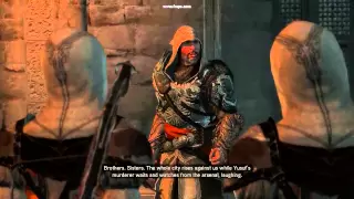 Assassin's Creed Revelations : Yusuf Tazim's Death and Ezio's Speech