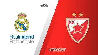 Real Madrid - Crvena Zvezda mts Belgrade Highlights | Turkish Airlines EuroLeague, RS Round 19