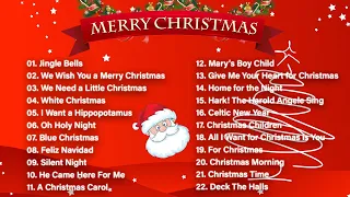 Top 100 Christmas Carols Playlist 🎄 5 Hours of Classic Christmas Songs Playlist