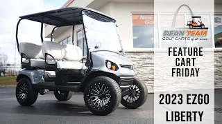 Feature Cart Friday - 2023 EZGO Liberty 4 Passenger 56 Volt Lithium | Dean Team Golf Carts