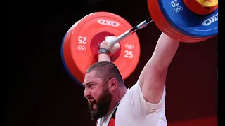 Talakhadze Breaks World Record to Conquer Men's Super Heavyweight Class | Olympics-Weightlifting