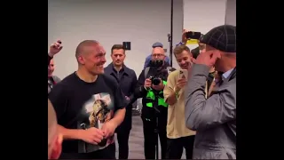 Joshua vs Usyk | Vlitali Klitschko and Shevchenko Celebrate With Usyk After Defeating AJ