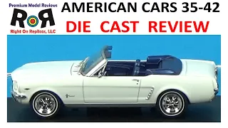 American Car Series Issues 35-42 1:43 Scale De Agostini -Die Cast Model Review