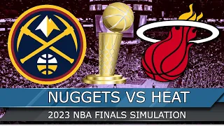 Denver Nuggets vs Miami Heat | 2023 NBA Finals Game 4 Full Game Highlights 6/9/23 (NBA 2K23 Sim)