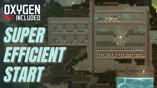 Engineering a SUPER EFFICIENT starting base in OXYGEN NOT INCLUDED! (LP1-EP1)