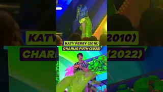 Katy Perry & Charlie Puth Slimings, who's getting slimed this year? #KCA