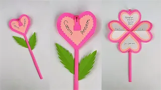 Anneler Günü için Kart Yapımı | Mother's Day Card Making very easy Handmade