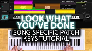 Look What You've Done MainStage patch keyboard tutorial- Tasha Layton