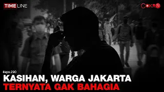 Denny Siregar: KASIHAN, WARGA JAKARTA TERNYATA GAK BAHAGIA