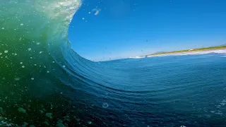 SURFING POV - ALONE IN PERFECT CONIDITIONS (Nicaragua #4)