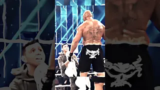 Brock Lesnar brutality attack 😱🔥Rey Mysterio and his son Dominik#wwwe #brocklesnar#shorts