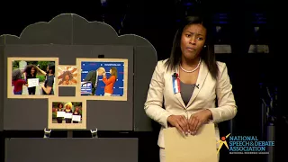 Nationals 2017 - Jordyn Allen "The Birds and the Weaves" - Informative Speaking