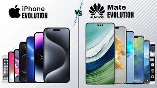 Apple iPhone vs Huawei Mate Series Evolution