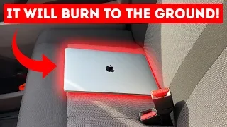 Don't Leave a Laptop in Your Car, Here's Why
