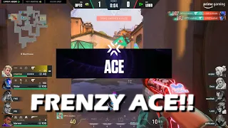 OPTC crashies with a FRENZY ACE.. (OPTC vs LOUD) [VCT] (Map: Ascent)