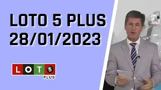 Loto 5 plus en vivo 28/01/2023 / Resultados del sorteo Loto 5 plus del Sábado 28 de enero del 2023