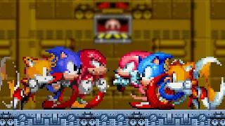 Sonic 2 Team Vs Sonic Mania Team