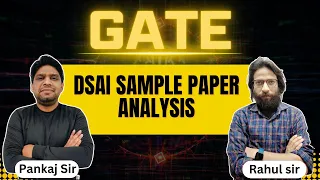 Ds AI gate  sample paper analysis by Pankaj sir and rahul sir