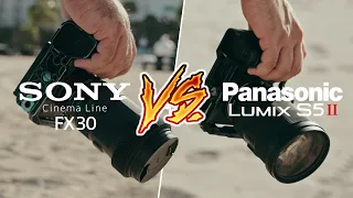 Sony FX30 VS Lumix S5ii | I Was Impressed…