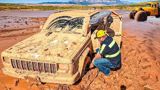 Stuck In Concrete…World’s Worst Mud Trap!