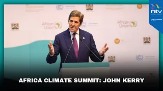 US Presidential Envoy John Kerry speech at Africa Climate Summit