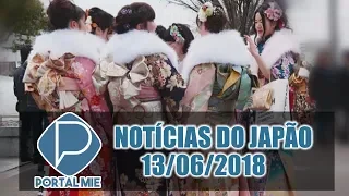 Japão: Notícias de 13 de junho de 2018 no Portal Mie