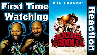 BLAZING SADDLES (1974) Movie Reaction *FIRST TIME WATCHING* Hilarious and Insane Movie I loved it !!