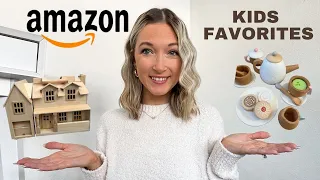 AMAZON FAVORITES FOR KIDS! AMAZON KIDS FINDS 2022! WOODEN TOYS, CLOTHING + MORE FOR TODDLERS & KIDS!