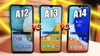 Samsung Galaxy A14 vs A13 vs A12 | Which Is The Best?!