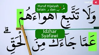 MENGURAI TAJWID SURAH AL MAIDAH AYAT 48 BAG 2 BACA & CONTOH PENGUCAPANNYA EPS 1175