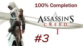 "Assassin's Creed 1", HD walkthrough (100% + Subtitles), Memory Block 3 - Garnier De Naplouse (Acre)