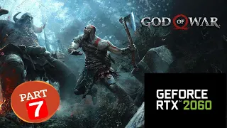 GOD OF WAR PC Gameplay Walkthrough Part 7 [4K 60FPS RTX 2060] FULL STORY